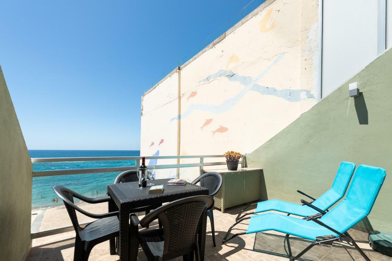 Front Line With Nice Terrace By Canariasgetaway Las Palmas / Gran Canaria Exterior foto